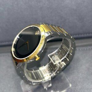 Movado Modern Classic Swiss Black Dial Men's Watch 0607120
